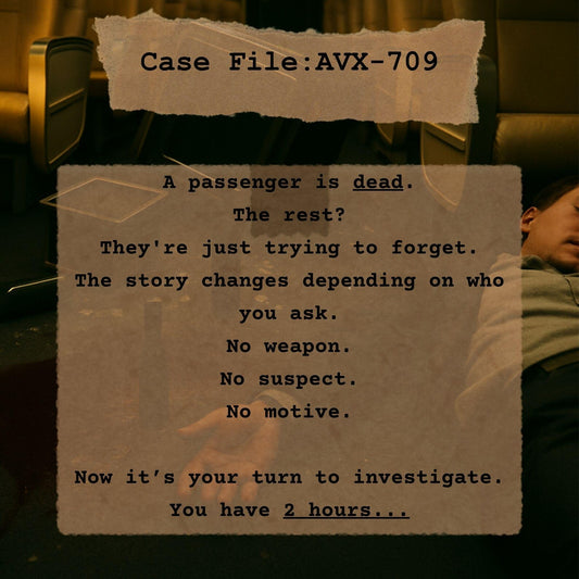 COLD CASE: IN-FLIGHT DEATH | INSTANT DOWNLOAD |